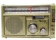 Радиоприемник Golon RX-382 с mp3 и фонариком зелёный - изображение 1