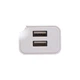 Зарядное устройство XO L35D 2.1A адаптер 2 USB + кабель Micro USB Белый - изображение 3