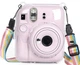 Набор Розовый Фотокамера моментальной печати Fujifilm INSTAX Mini 12 Blossom Pink / Чехол прозрачный - изображение 10