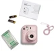 Набір Fujifilm INSTAX Mini 12 Blossom Pink рожева фотокамера миттєвого друку / картриджі 20 фото / чохол / альбом 108 фото / подарункове пакування - зображення 10