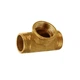 Трійник латунний 3/4″ЗР х 3/4″ВР х 3/4″ЗР ливарний 658Б - зображення 2