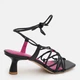 Женские босоножки кожаные MELLY Lee SL72636034 38 25 см Черные (800118110) - изображение 4