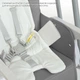 Стульчик-качели для кормления El Camino ME 1087 SWAN Dark Gray - изображение 7