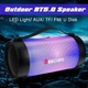Портативная беспроводная Bluetooth колонка Beecaro with RGB Light RX22E |BT5.0, TWS, 6W, FM, AUX| - изображение 12