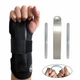Бандаж-ортез на правую руку Finger Ten 22см Черный фиксатор для кисти, лучезапястный бандаж (1009941-Black-R) - изображение 2