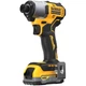Шуруповерт DeWALT 18 В XR Li-lon PowerStack 1.7Ah, 192 Нм, кейс TSTAK (DCF840E1T) - изображение 2