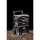 Ящик для інструментів DeWALT TOUGHSYSTEM 2.0, 555х320х320 мм, модуль на 2 ящики (DWST83529-1) - зображення 2