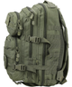 Рюкзак тактический Kombat UK Hex-Stop Small Molle Assault 28L Олива (KB-HSSMAP-OLGR) - изображение 2