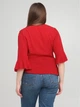 Блуза Quiz LPB050719-5 2XL (645192XL) Красный - изображение 2