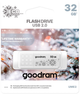 Pendrive Goodram UME2 32GB USB 2.0 biały (UME2-0320W0R11-WI) - obraz 3