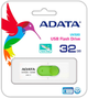 ADATA UV320 32GB USB 3.1 White-Green (AUV320-32G-RWHGN) - зображення 3