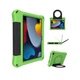 Чехол STR EVA Apple iPad 7 (10.2" экран) детский с кольцом для ношения и подставкой Green - изображение 3