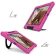 Чехол STR EVA Apple iPad 7 (10.2" экран) детский с кольцом для ношения и подставкой Pink - изображение 4