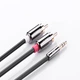 Инсертный кабель Ugreen AV116 3.5 мм to 2RCA Audio Cable 1.5 м Black (90401968) - изображение 4