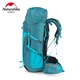 Рюкзак туристический Naturehike NH16Y020-Q, 55 л, зеленый - изображение 2