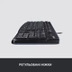 Клавиатура Logitech K120 Ukr (920-002643) - изображение 3