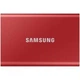 SSD накопитель samsung t7 2tb usb 3.2 gen.2 red (mu-pc2t0r/ww) - изображение 1