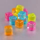 Лід багаторазовий Ice Cubes кубічний пластиковий різнокольоровий набір 12 шт. - зображення 4