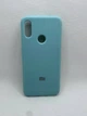 Чехол Silicone Cover Full для Xiaomi Redmi Note 7 Бирюзовый - изображение 1