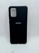 Чехол Silicone Cover Full для Samsung Galaxy A71 Черный - изображение 1