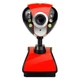 Web camera веб камера с микрофоном UKC 899 USB 1280Х720 Красный с черным - изображение 1