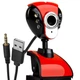 Web camera веб камера с микрофоном UKC 899 USB 1280Х720 / Красный - изображение 2