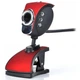 Web camera веб камера с микрофоном UKC 899 USB 1280Х720 Красный с черным - изображение 3