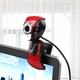 Web camera веб камера с микрофоном UKC 899 USB 1280Х720 / Красный - изображение 7