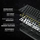 Механічна ігрова клавіатура HK Gaming GK61 61 клавіша (EN, lavander, silver) - зображення 4
