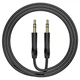 Аудиокабель Borofone BL16 TPE AUX 3.5 мм TRS mini jack 1m Black(BL16B) - изображение 1