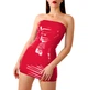 Сексуальное виниловое платье Jaklin, размер L-2XL, Красный Art of Sex (00-00024202) - изображение 2
