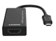 MHL (micro usb 5pin) адаптер дублирование экрана ТВ со смартфона/HDMI (534899216) Черный - изображение 3
