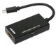 MHL (micro usb 5pin) адаптер дублирование экрана ТВ со смартфона/HDMI (534899216) Черный - изображение 11