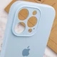 Чехол Silicone Case Full Camera Protective (AA) для Apple iPhone 13 Pro (6.1") Голубой / Sweet Blue Без бренда - изображение 6