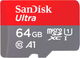 SanDisk Ultra microSDXC 64GB UHS-I + adapter (SDSQUAB-064G-GN6MA) - obraz 1