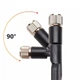 2 антенны 4G 3G LTE GSM 10dBi 900/1800MHz SMA Male для роутеров, модемов B593 B880 B310 B890 - изображение 3