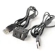 Кабель удлинитель 2x USB Type-C 1.5 м для автомобильной магнитолы порт панель провод в машину юсб тайп си - изображение 5