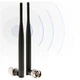 Антенна WiFi 5 dBi 2.4-5GHz N-type Male широконаправленная универсальная для роутера, модема, репитера и.т.п. - изображение 5
