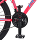 Велосипед "BELLE" PROF1 G26BELLE A26.1 26 д. Алюм.рама 17", SHIMANO 21SP, алюм., DB, FW TZ500, малиново-белый - изображение 4