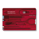 Ніж Victorinox SwissCard Transparent Red Blister (0.7100.TB1) - зображення 3