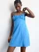 Сарафан женский Mango Blair 47028639-52 M Синий (8445922225902) - изображение 2