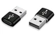 Переходник для зарядки USB 2.0 - > TYPE-C для телефона, ноутбука (793834280) Черный - изображение 9