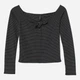 Топ женский H&M 6815618log M Черный (PS2030000243754) - изображение 1