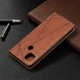 Чехол-книжка с кармашками UniCase Geometric Pattern для Xiaomi Redmi 9C - Coffee - изображение 3