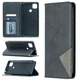 Чехол-книжка с кармашками UniCase Geometric Pattern для Xiaomi Redmi 9C - Black - изображение 1