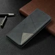Чехол-книжка с кармашками UniCase Geometric Pattern для Xiaomi Redmi 9C - Black - изображение 2