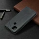 Чехол-книжка с кармашками UniCase Geometric Pattern для Xiaomi Redmi 9C - Black - изображение 3