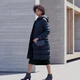 Пальто Uniqlo ULTRA LIGHT DOWN розмір S синій (439709) - изображение 13