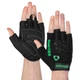 Перчатки для фитнеса перчатки спортивные Zelart Hard Touch Fit 9499 размер M Black-Green - изображение 1