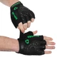 Перчатки для фитнеса перчатки спортивные Zelart Hard Touch Fit 9499 размер S Black-Green - изображение 3